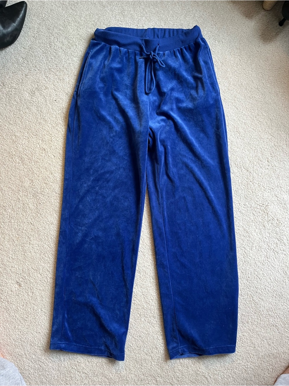 Blue Velvet Y2K Sweatpants